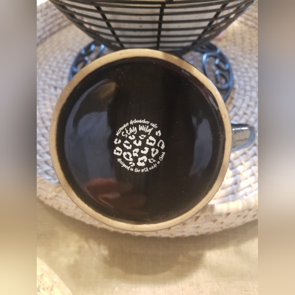 Stay Wild Blue/Black Python Mug - Picture 5 of 6